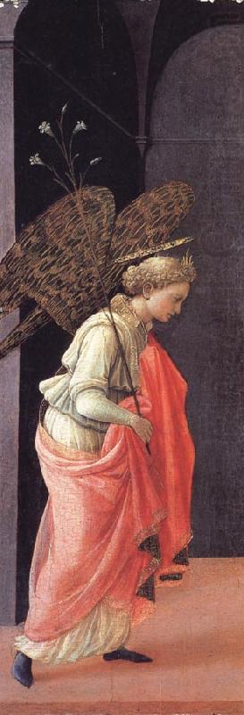 Fra Filippo Lippi The Annunciation:The Angel china oil painting image